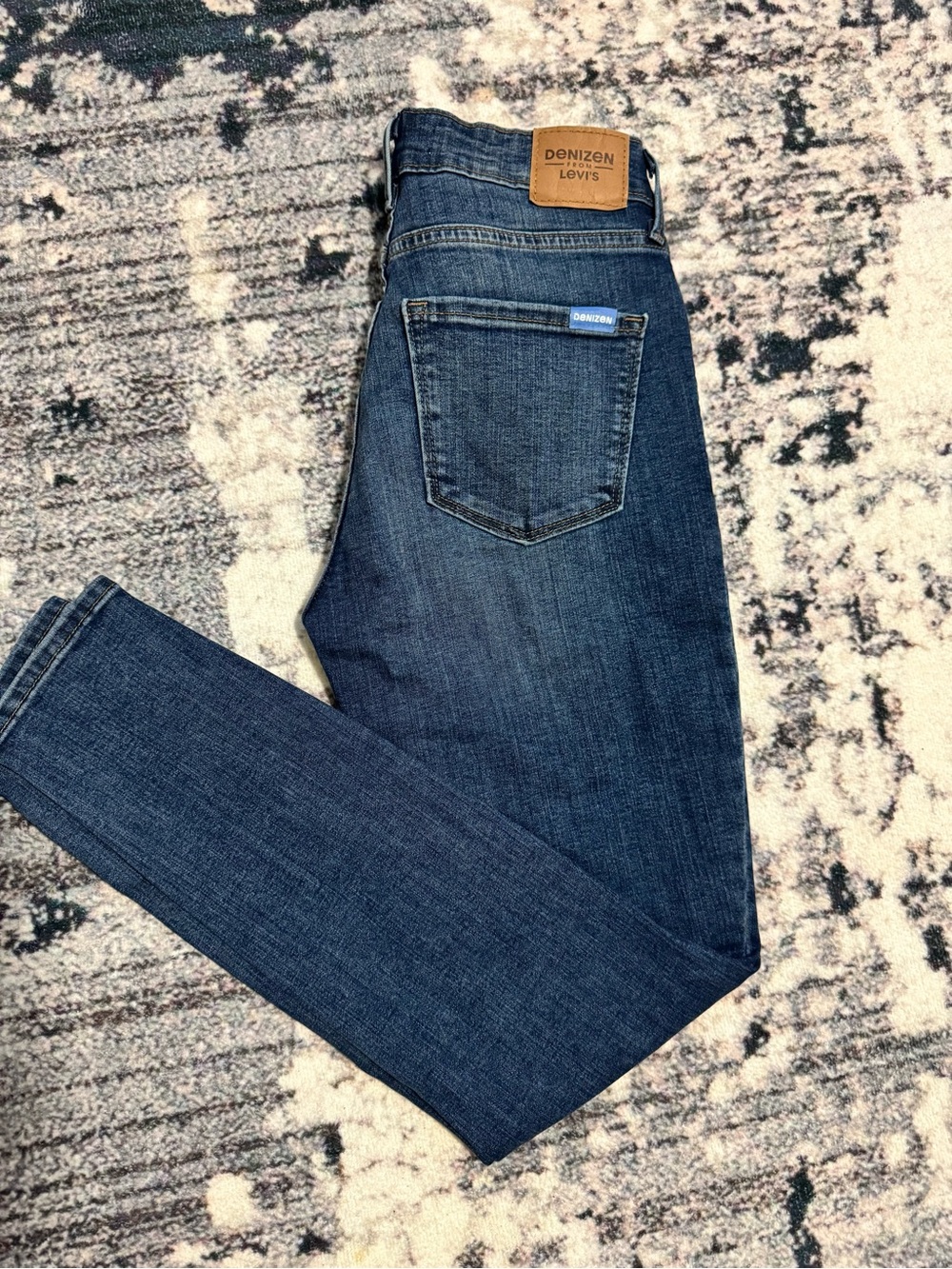 Denizen from Levi's Slim Straight Jeans in Dark Blue Wash